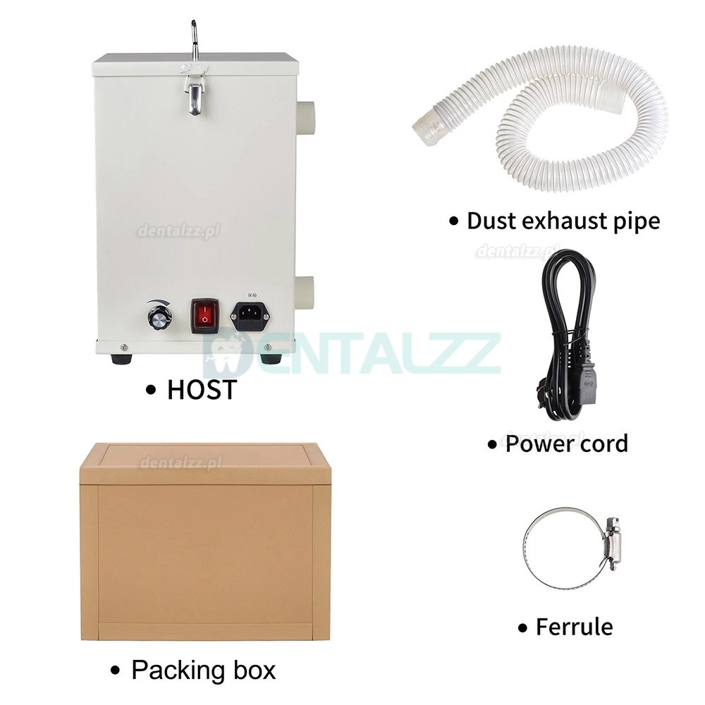 RZ-XC 1000W Odkurzacz Laboratoryjny Stomatologiczny System Odsysania Pyłu